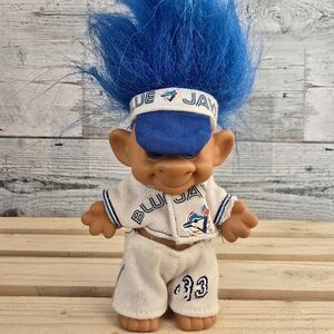 Vintage 90s Forest Troll #33 MLB World Series Toronto Blue Jays